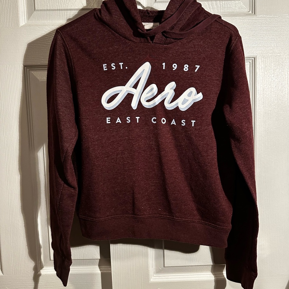 Aero Maroon Hoodie